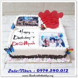 Mẫu Bánh Sinh Nhật Đẹp - A848